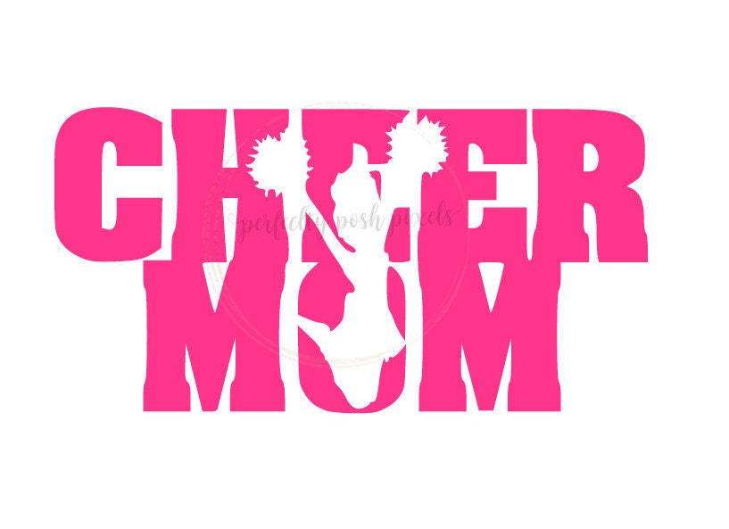 Download Cheer Mom SVG Cheerleader Sports Megaphone Cricut Design Space