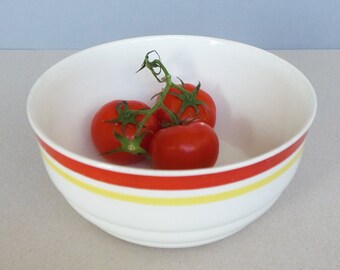 Dutch Vintage Petrus Regout Maastricht Art Deco Large Bowl