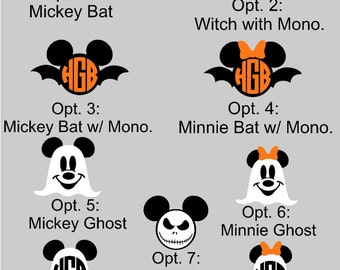 Magic band decals for Halloween