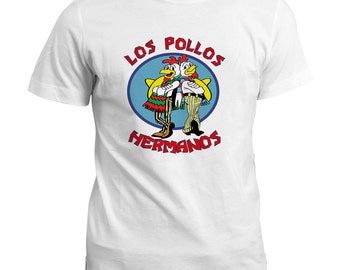 Breaking Bad Los Pollos Hermanos Funny T-Shirt / TV Show Inspired Gift Tee Top