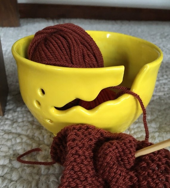 etsy ceramic yarn bowl