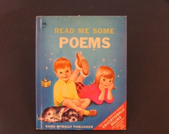 READ Me Some POEMS vintage Rand McNally Start Right Elf book Marjorie Cooper 1968 VG