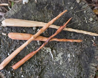 Wood Magic wand, Harry potter wand, Enchanted Gift for everyone! wood carving