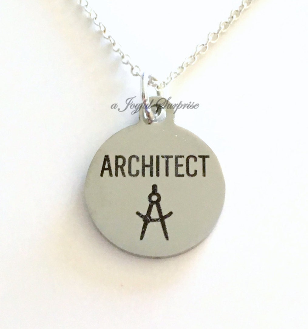 Architect Necklace Architect's Jewelry Gift for