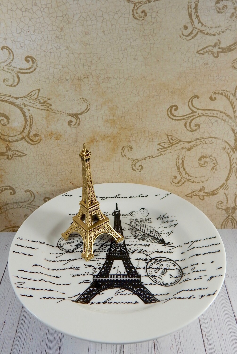 Paris Jewelry Holder Eiffel Tower Jewelry Dish Paris Ring
