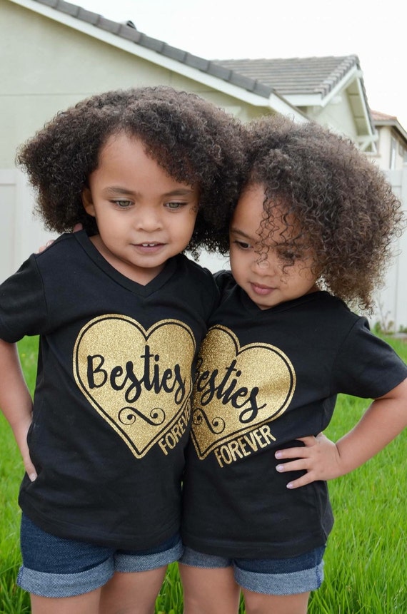 Best Friends Shirt Besties Tshirt Friends Tshirt Girls