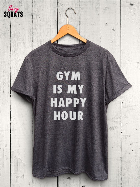 this is my happy hour workout shirt