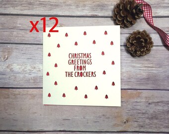 Personalised Christmas Cards, Custom Christmas Cards, Christmas Card Set, Card Pack, Christmas Card Multipack, Lasercut Cards, Holiday Cards