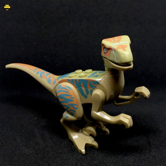 Sale : Custom Jurassic World Dino Echo Raptor By Littlebrique