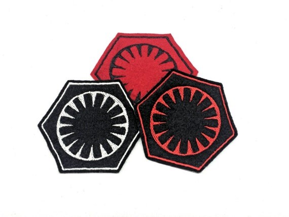 Star Wars First Order Iron-On Patch