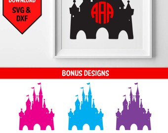 Disney Castle svg/ Castle svg/ Disney inspired character/ Disney svg dxf/ Children's character/ svg file for cricut/ vinyl decal svg files