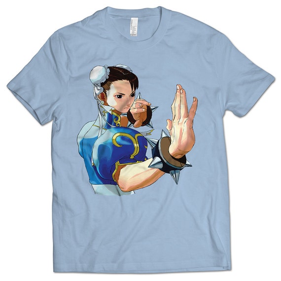 chun li street fighter shirt