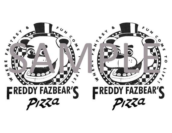 Five Night's At Freddy's Printable Pizza Box by HandmadeFromHI