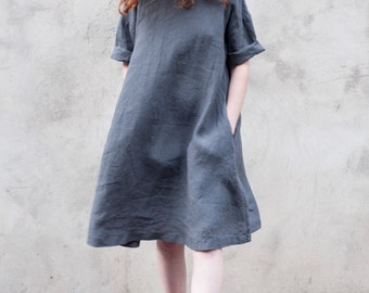 linen dresses – Etsy