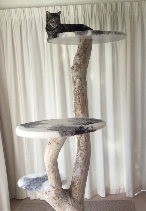 Cat Tree Driftwood by Realcatree on Etsy