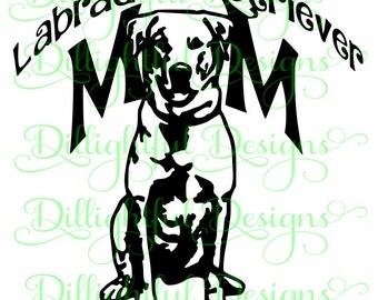 Labrador Retriever SVG Digital Decal Digital Download Labrador Retriever SIL PNG Sticker