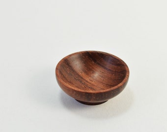 Miniature Wood Bowl ~ Artisan Wood Turning ~ 12th Scale Wooden Bowl