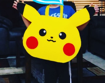 POKEMON PIKACHU COSTUME - Pikachu Costume, Pikachu birthday, Pokemon birthday party, Pokemon Costume, Pikachu Party Favors, Pikachu Shirt