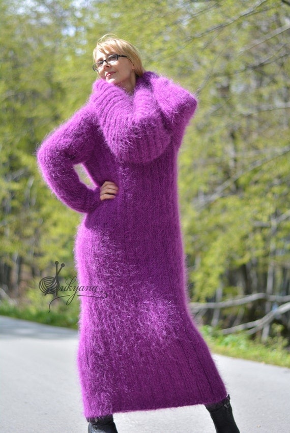 chunky sweater robe