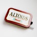 Portable Mint Tin Guitar Amp, Headphone Amp, MP3 Amp w/ Speaker, Volume Control, & 10X Gain (Cinnamon Altoids)