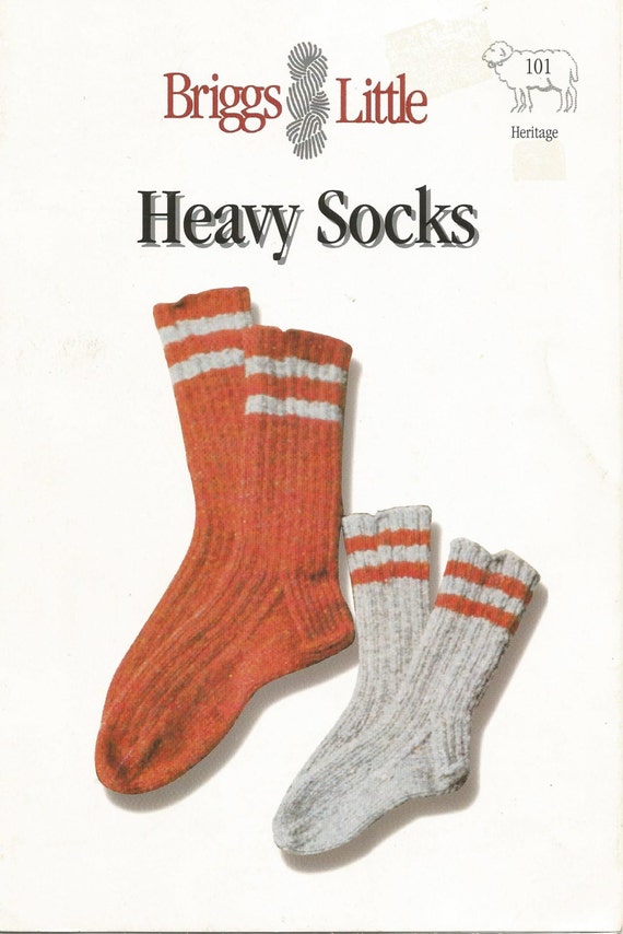 Knit Heavy Socks Pattern Knitting Pattern Instant PDF