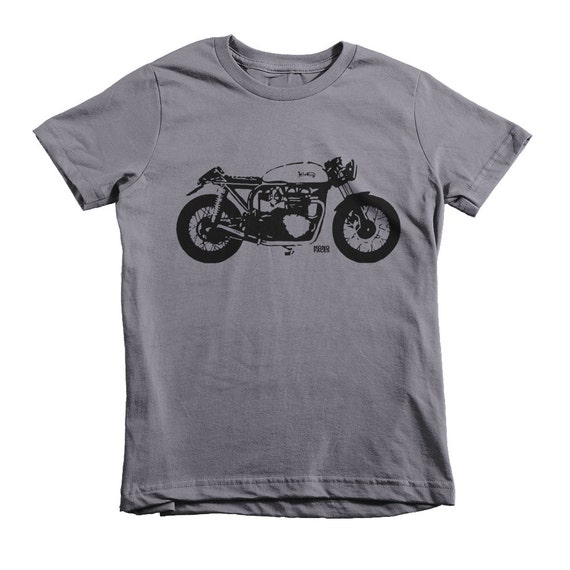 Motorcycle Kids T Shirt Vintage Bike Toddler Top Motorcycle