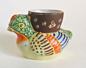 Satsuma Egg Cup Vintage Egg Cup Duck Egg Cup