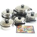 Amway Queen Cookware Set 11 pieces (Dutch Oven, Skillets, Saucepans with Lids)