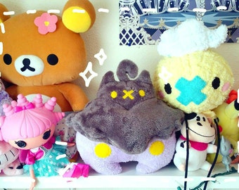Shiny Pumpkaboo Pokemon Plushie - Halloween Ghost Pokemon Plush Toy