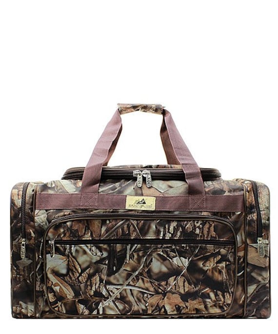 Camouflage Duffle Bag Personalized IUCN Water