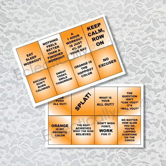 Stickers for Orange Theory Fitness Erin Condren Planner