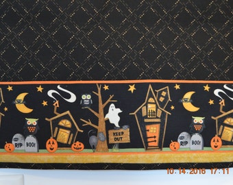 Spooky Things Halloween Table Runner