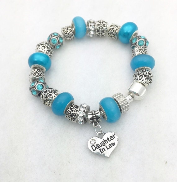 Daughter In Law Charm Bracelet