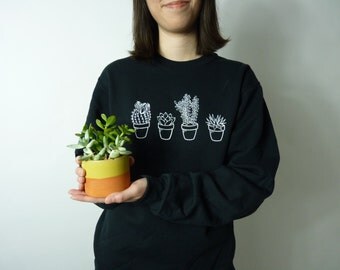 Succulent Cactus Sweatshirt