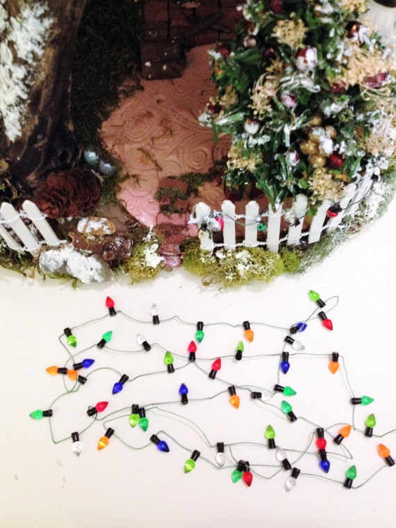 4 ft miniature christmas lights fairy garden dollhouse lights 4 ft miniature christmas lights fairy garden dollhouse lights