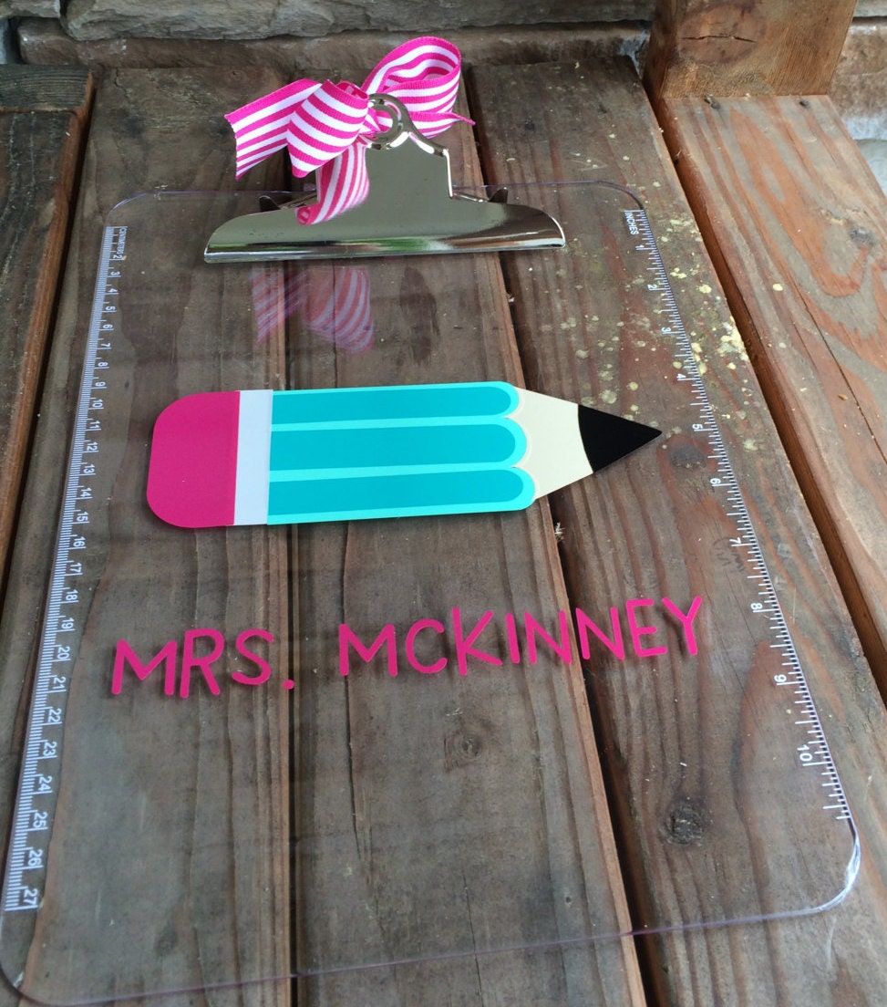 Personalized Clipboard for Teacher