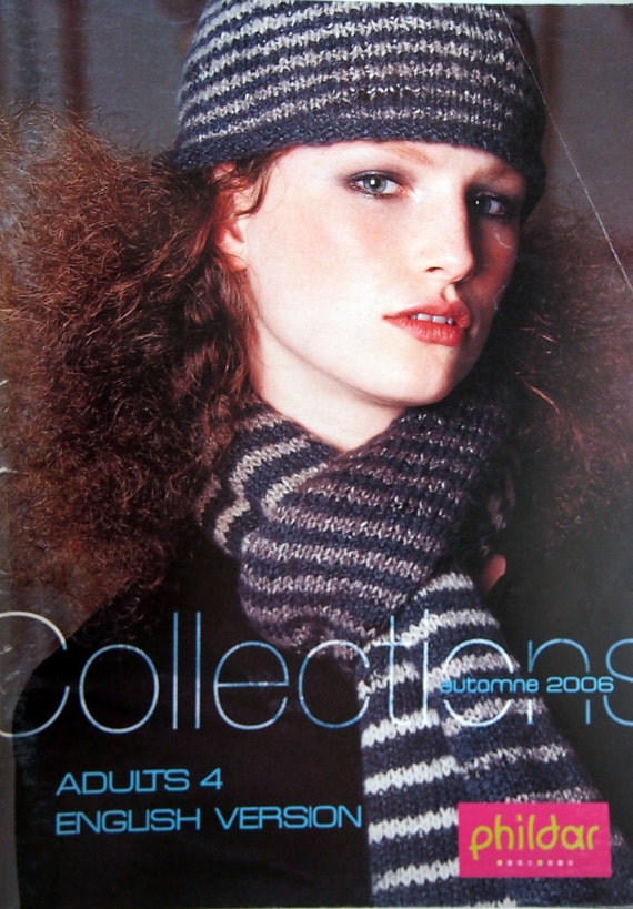 Phildar Collections Adults 4 English Version Knitting Pattern
