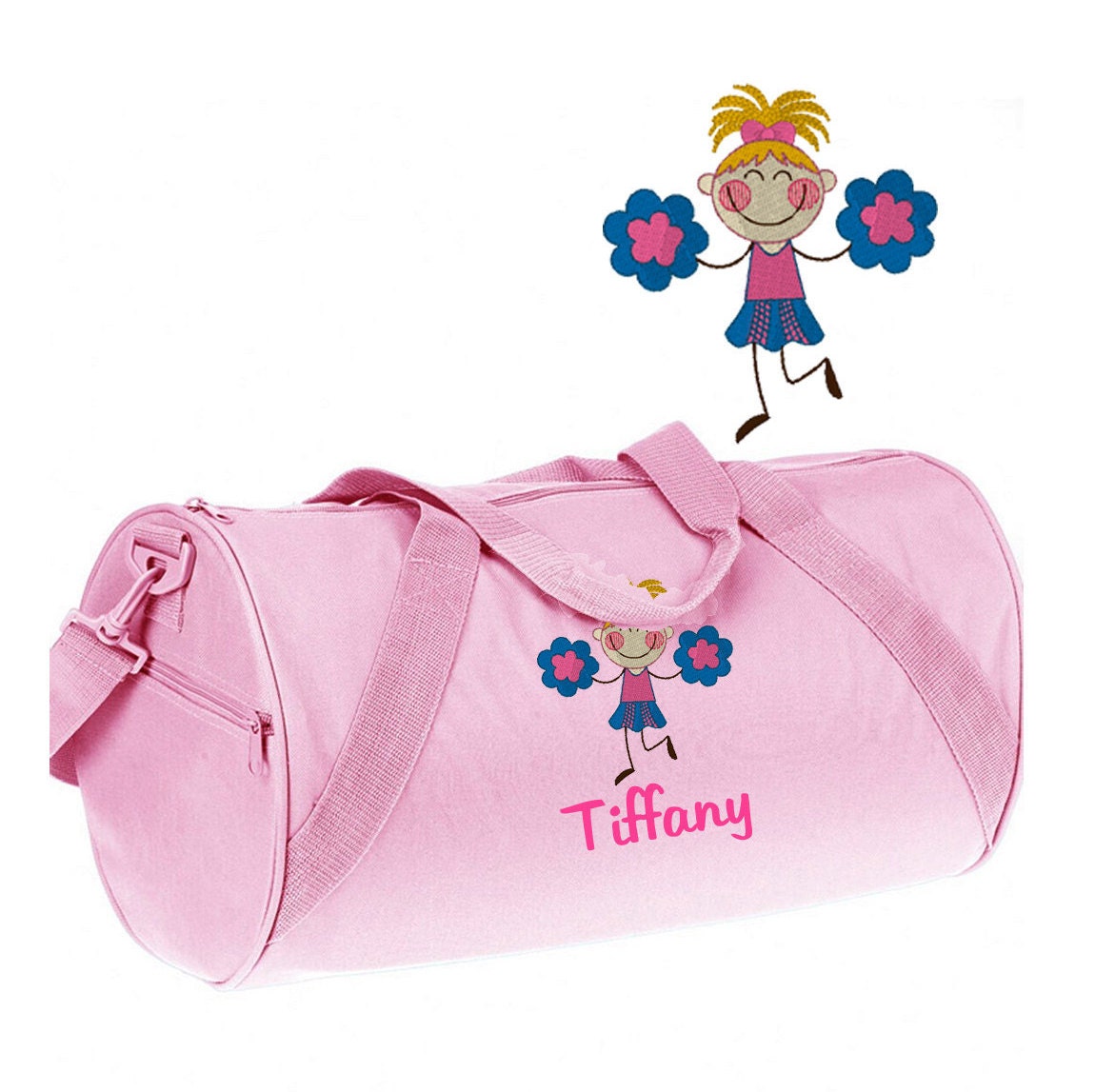 duffel for bag school best Bag by GIRLS Embroidered BubblegumJR Monogrammed CHEER Duffel