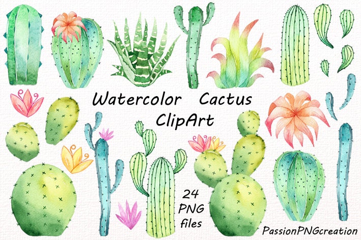 etsy watercolor clipart - photo #33