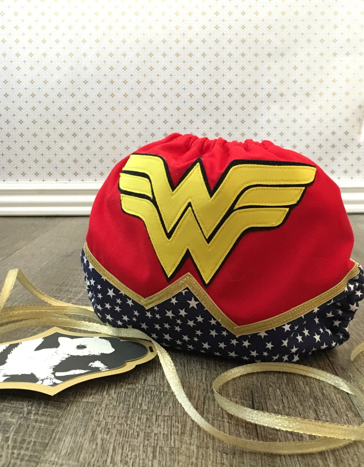 Wonder Woman Cloth Diaper Cover or Pocket by TheAlbinoSquirrel