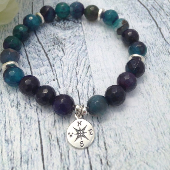 Gemstone Bracelet Healing Stone Bracelet by happybuddhajewelry