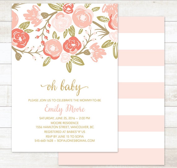 Oh Baby Invitations 5