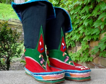 Retro Hippie Men's Boots