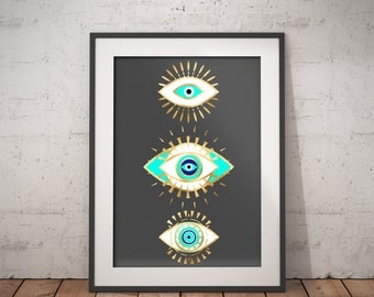 Black And Gold Wall Art spiritual art | etsy Black And Gold Wall Art spiritual art | etsy