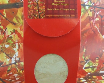 NEW : 24 oz Granulated Maple Sugar