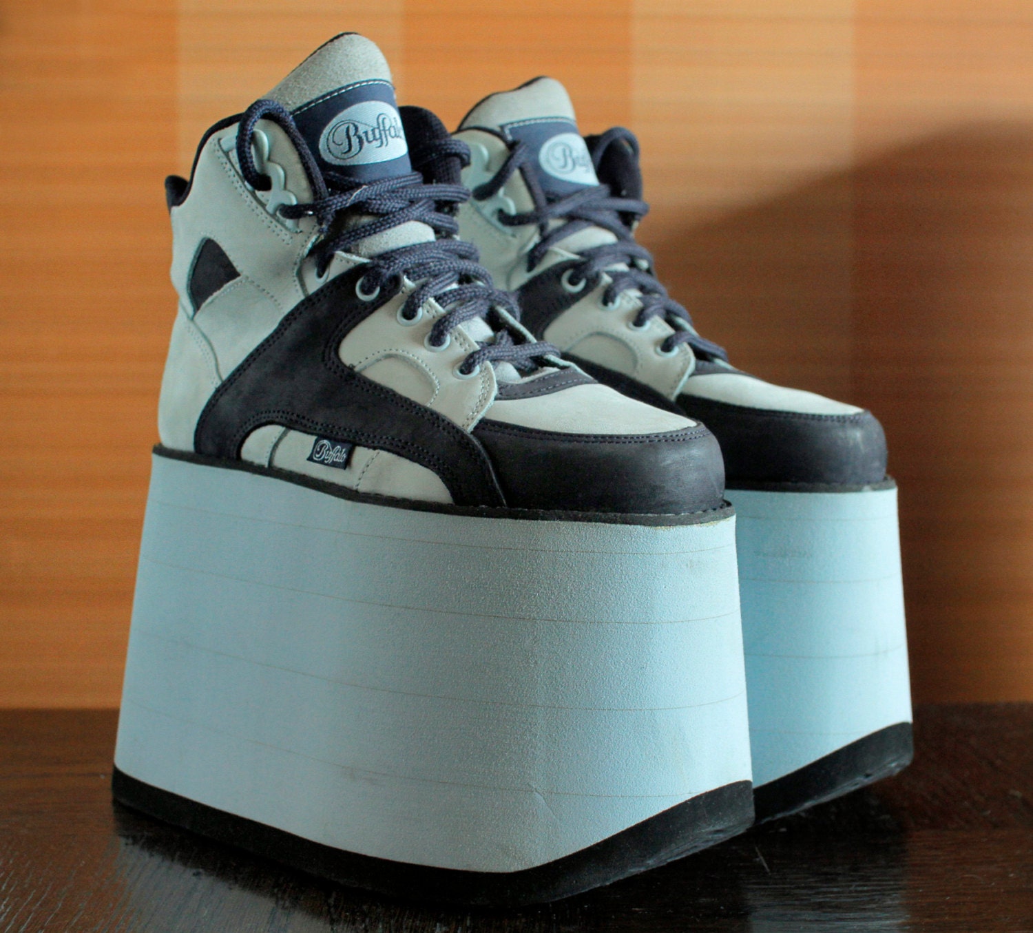 BUFFALO platform buffalo Tower 15cm super high Platform Rave BUFFALO platform buffalo Tower 15cm super high Platform Rave