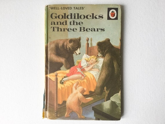 Ladybird Goldilocks Book Goldilocks and the Three Bears Well