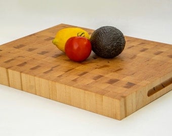 Solid Maple End-Grain Cutting Board