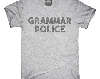 grammar police shirt