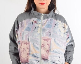 Vintage Jacket Floral Print 90's (1649)